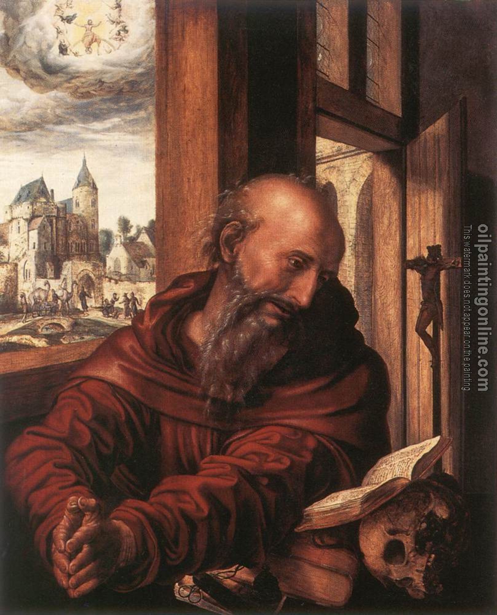 Hemessen, Jan Sanders van - St Jerome